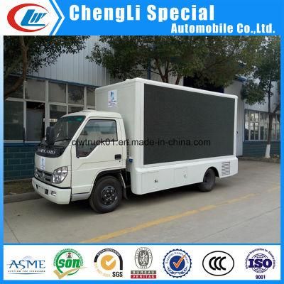 P6 LED Video Wall Foton Mobile Digital LED Billboard Truck