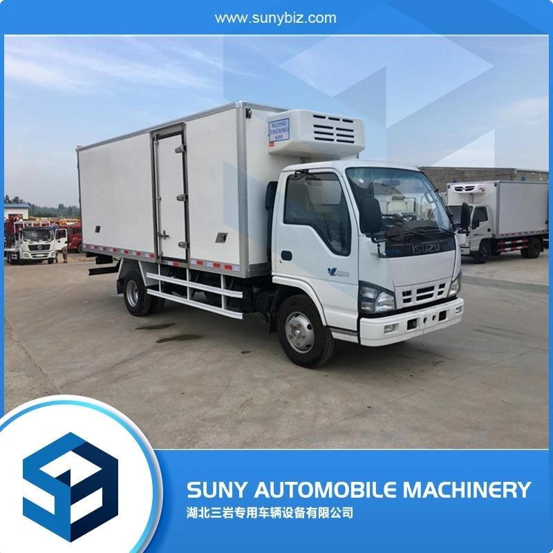 I Suzu Refrigerator Truck Cold Van Truck for Fruit and Vegetable