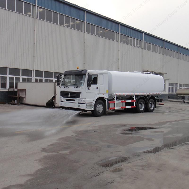 Sinotruk HOWO 6X4 20cubic Water Sprinkler Truck with High Quality