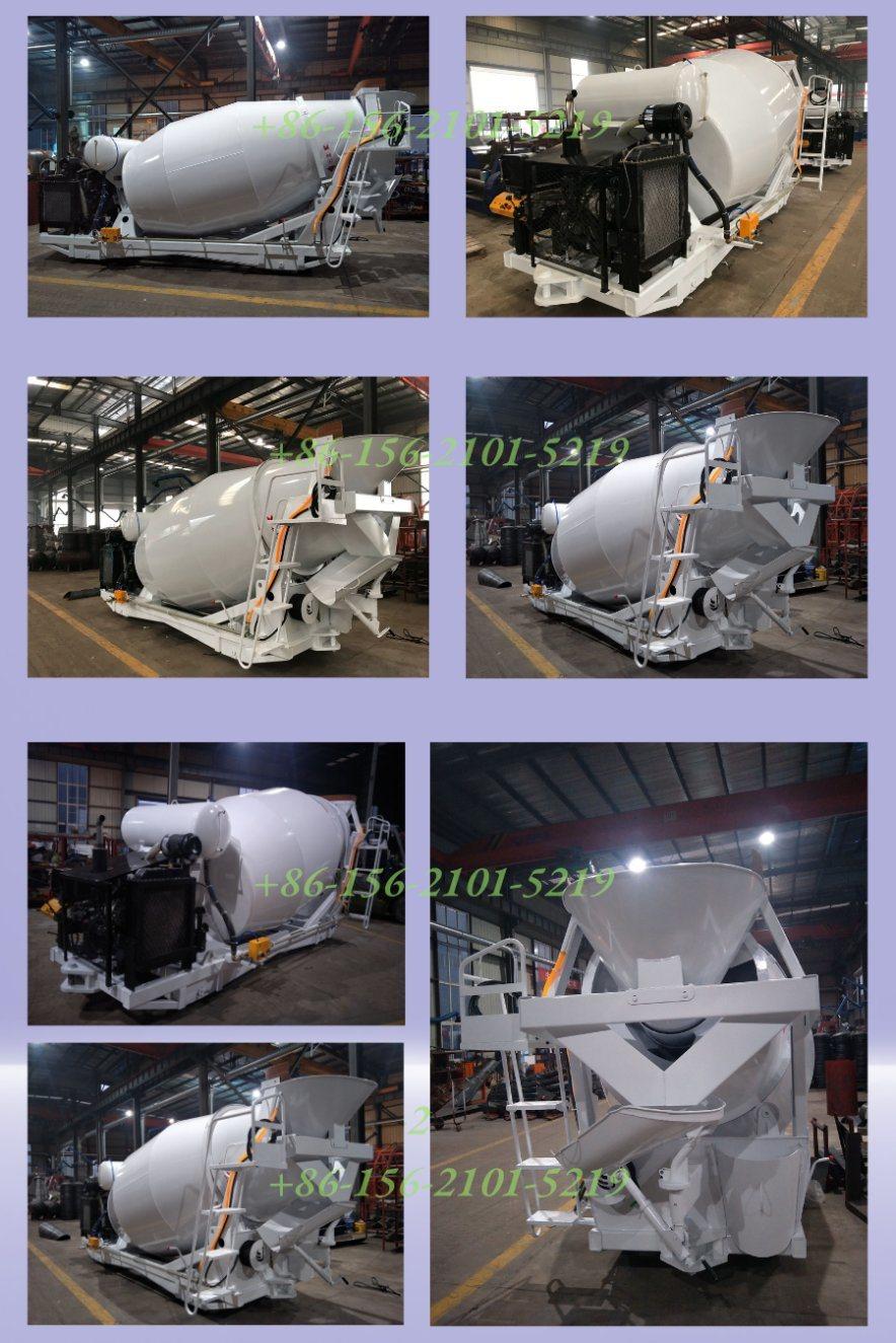 Bueno Brand Material Cement Concrete Mixer Drum for Isuzu Hino Mack Concrete Mixer Truck Chassis