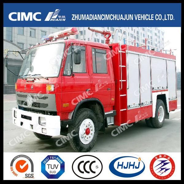 Dongfeng Chassis 4*2 Fire Truck with 3 Kinds Dispensing Materials (water, foam, powder)