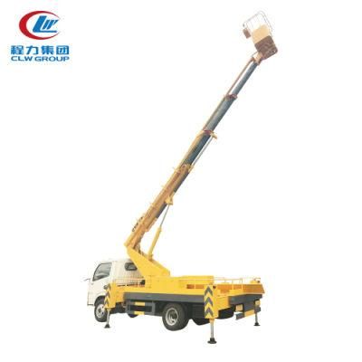 4*2 Hooker High Platform Operation Aerial Platform Truck