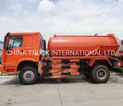 16, 000L Slurries Sludges Sewer Sewage Suction Truck