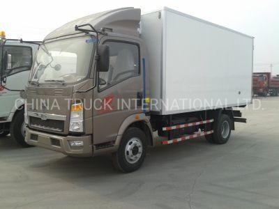 Sinotruk HOWO Euro2 116HP 4X2 Refrigerator Truck