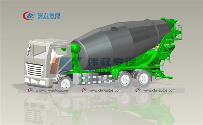 12m3 Concrete Transport Mixer Truck Lorry 12cbm Cement Mixer for Sale
