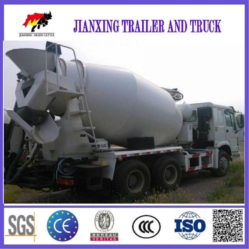 Sinotruk 10/12/14 Cubic Meters 6X4 HOWO 10 Wheel Concrete Mixer Truck 10m3 for Sale