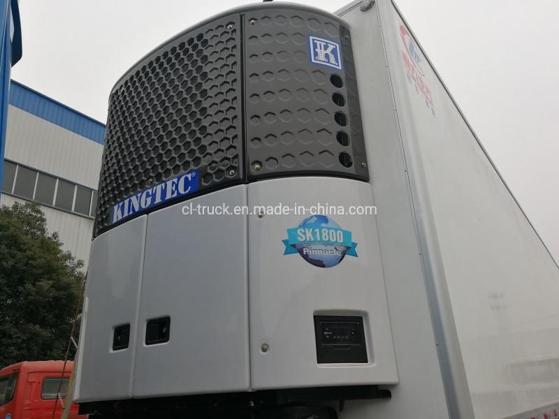 Tri-Axle Mobile 30tons 40FT Van Cooling Refrigerated Truck Semi Trailer for Sale