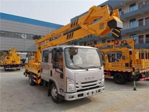 Isuzu Double Cabin Operation Work Platform Truck