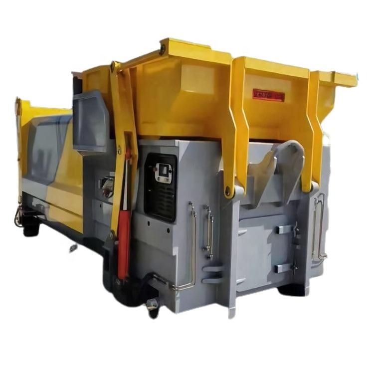 8-20 Cubic Meter Waste Garbage Compactor Truck Waste Wheelie Bin Compactor Garbage Compression Equipment