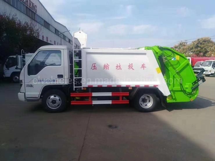 Foton 4X2 4cbm Refuse Collection Vehicle Garbage Compressed Compactor Truck