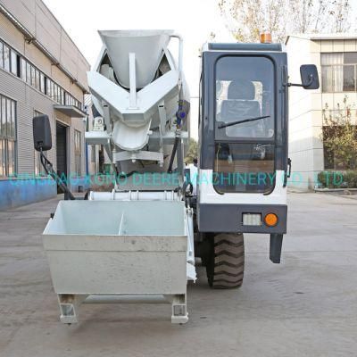 Self Loading Concrete Mixer Truck 2.5cbm with Competitive Price