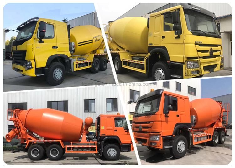 HOWO 6X4 5m3 6m3 8m3 Sinotruk Concrete Mixer Truck Price
