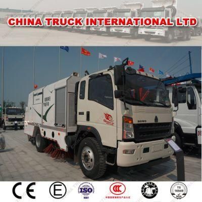 HOWO 4*2 Sweeping Vehicle 7000L Road Sweeper Truck