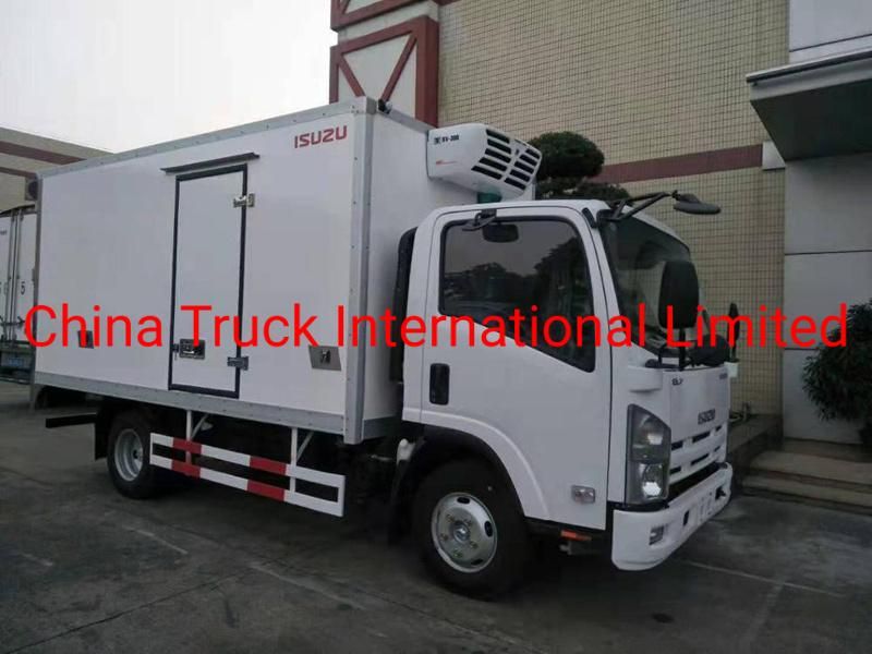 Isuzu Nqr 700p 4*2 189HP Truck with Freezer Body