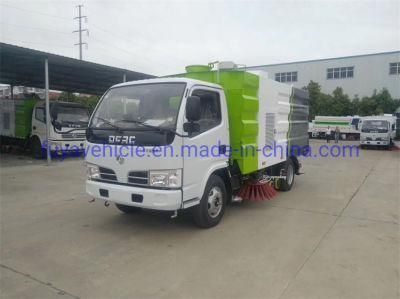 Factory Price Small Dongfeng 5cbm 5m3 Street Washing and Sweeping Truck