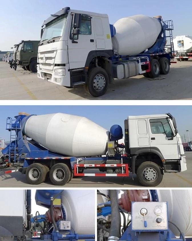 10m3 340HP 6X4 Cement Concrete Mixer Truck for Sale, 8X4 15m3 Concrete Mixer Truck with Factory Price for Sale, 9 Cubic Meters 10m3 12cbm Cement Mixer Truck