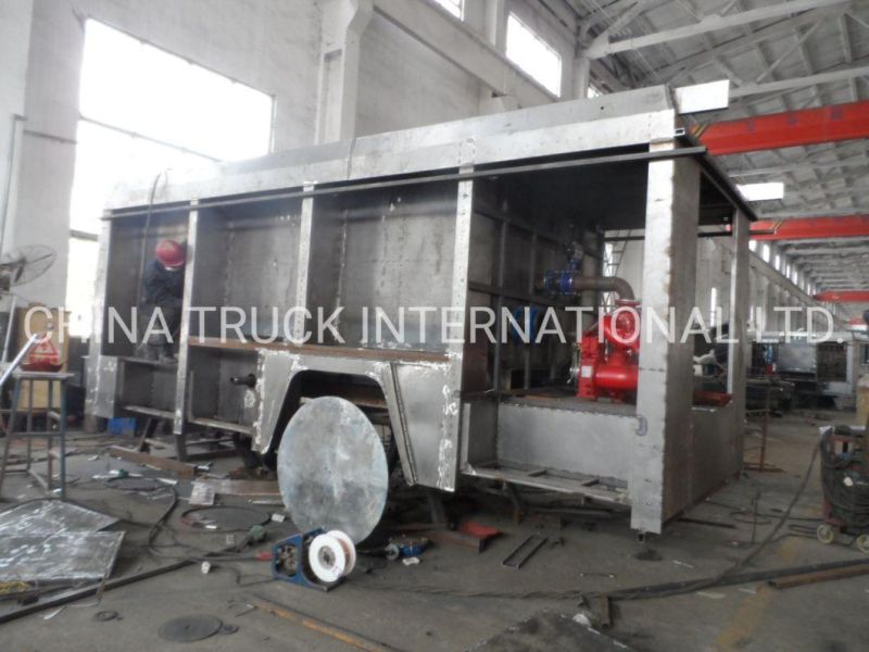 Sinotruk HOWO 6X4 Red Foam Fire Fighting Truck