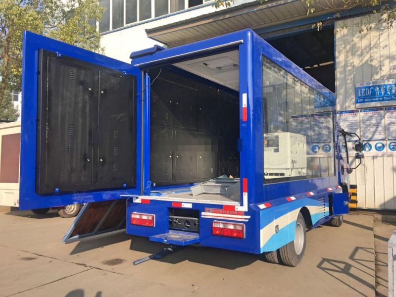 Factory Outlet Clw Brand JAC 4X2 P4 P5 P6 High Brightness Mobile LED Advertising Truck