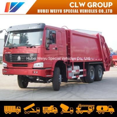 HOWO Large Capacity Garbage Transfer Compressed Truck for Waste Collection Transport