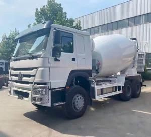 HOWO Sinotruk 9 Cubic 10m3 12m3 Cement Mixer Truck Used Concrete Mixer Truck Price