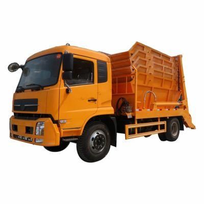 Dongfeng Kingrun 8m3 10m3 LHD or Rhd Side Loader Garbage Truck for Sale