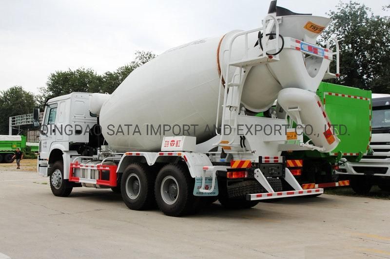 HOWO Concrete Mixer Trucks Cement Concrete Mixing Tank Truck