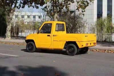 P100 Low Speed Electric Mini Pickup, Electric Passenger Car with a Mini Deck, Geriatric Electric Vehicle