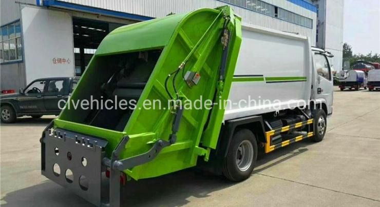 Dongfeng 6000L (5ton) Compactor Compressed Garbage Compactor Truck