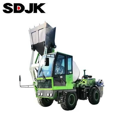 Chinese Advance Self Loading Efficient Concrete Mixers