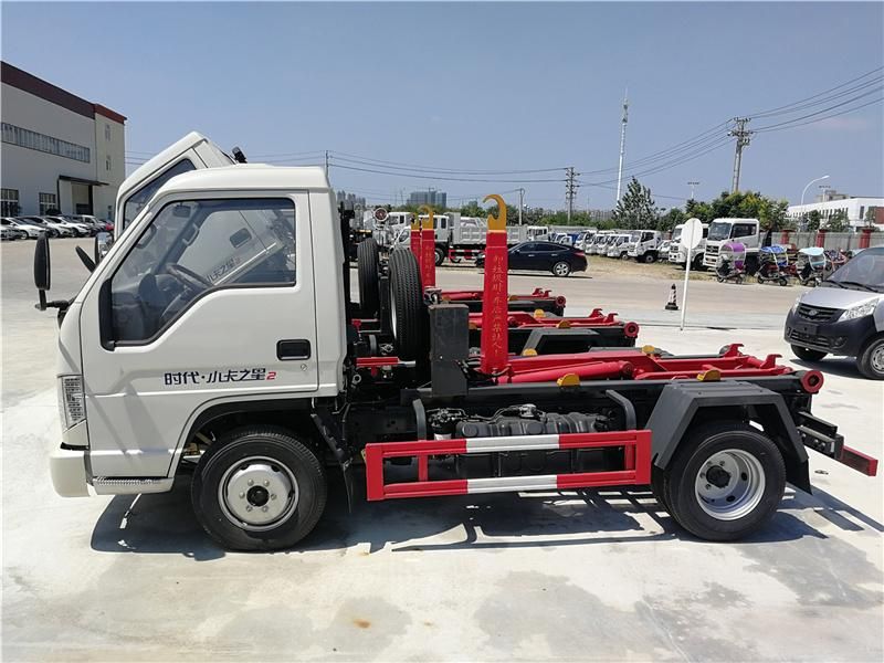 Forland 4X2 1.5 Ton Small Hook Lift Waste Truck for Sale