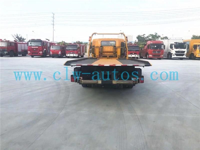 Jmc/JAC/Dongfeng/HOWO/Foton/FAW Customized Platform Wrecker Flatbed Tow Trucks Road Recovery Truck