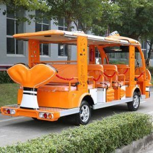 Customized 14 Seater Electric Shuttle Bus for Sale (DN-14)