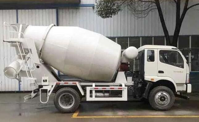 Foton Forland 5cbm 6m3 Cement Mixing Truck Small Mixer Concrete Cement Plant Construction Drum Truck