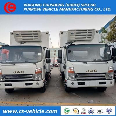 JAC 4X2 3ton 5ton Refrigeration Truck Freezer Box Truck