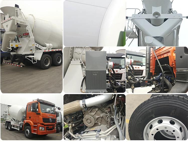 Donfeng/Sinotruck/Shacman Chassis 3cbm/8cbm/12cbm Tank 4X2/6X4/8X4 Drive Concrete Mixer Truck