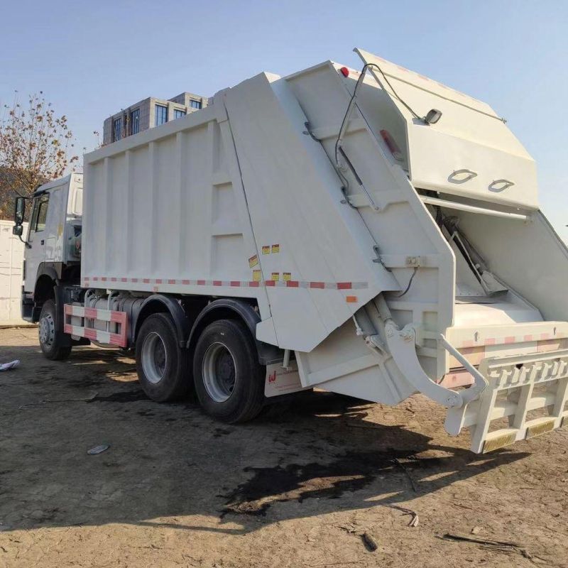 Sinotruk HOWO 6X4 18cbm Compressed Compactor Garbage Truck