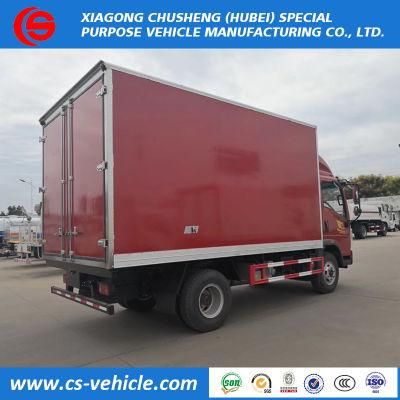 Isuzu Sinotruk JAC 4X2 3tons 5ton Refrigerated Cooling Van Refrigeration Cargo Truck