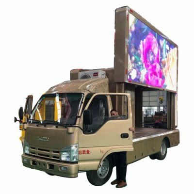 Japan Small I Suzu Outdoor Mobile P5 P4 P6 Full Color LED Display Truck Advertising