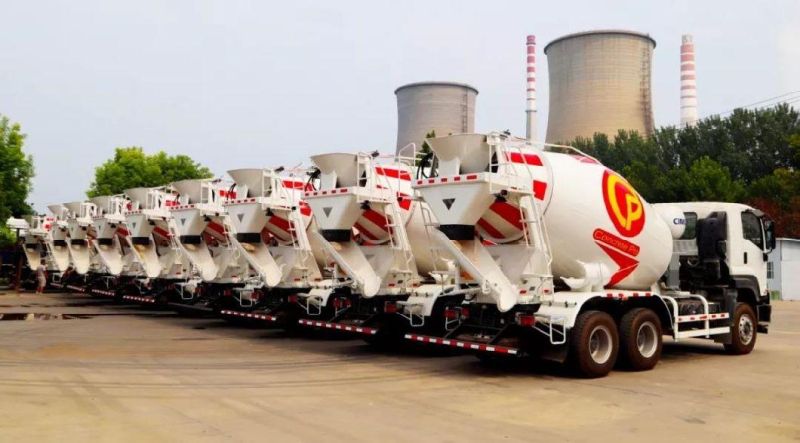Isuzu 6X4 Concrete Mixer Truck 10m3 10cbm Cement Delivery Tank Mixer Trucks