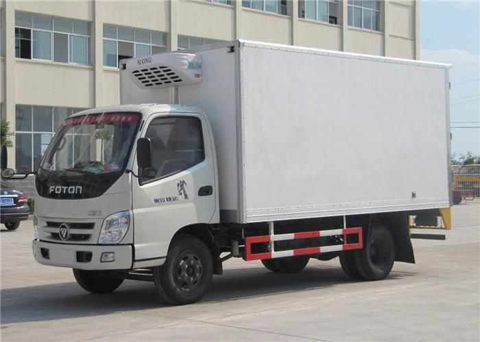 Foton 4X2 Refrigerated Freezer Truck Small 5tons Refrigerated Truck