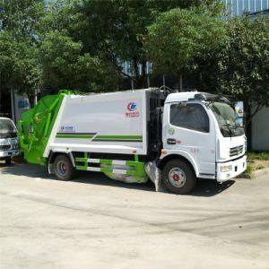 Factory Supplier 120HP 4X2 Dongfeng 7 Tons Waste Garbage Compactor Truck Price