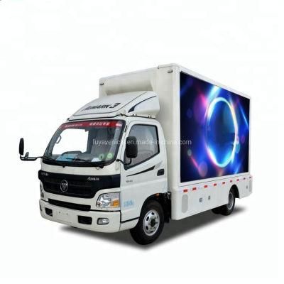 Foton Aumark Mobile P5 P6 P8 P10 Outdoor LED Display Big LED Screen LED Billboard Truck on Sale