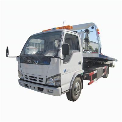 I Suzu 600p 4tons Road Sliding Rotator Tow Truck Wrecker for Sale