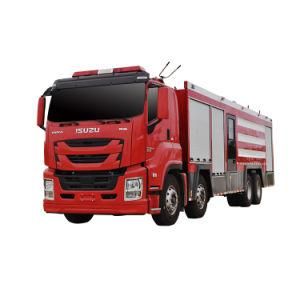 Isuzu Giga 8X4 16000L -20000L Water Foam Powder Combined Fire Fighting Truck