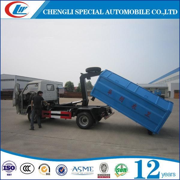 Foton 4X2 Roll off Garbage Truck Hook Arm Garbage Truck