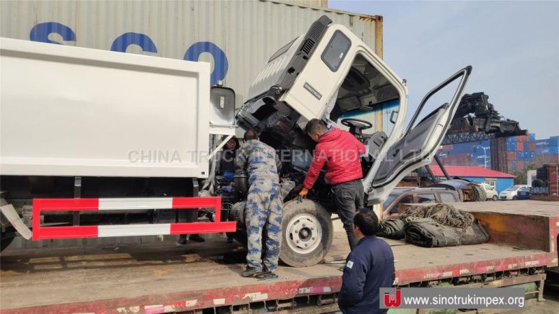 Sino HOWO 5m3 Compress Garbage Truck