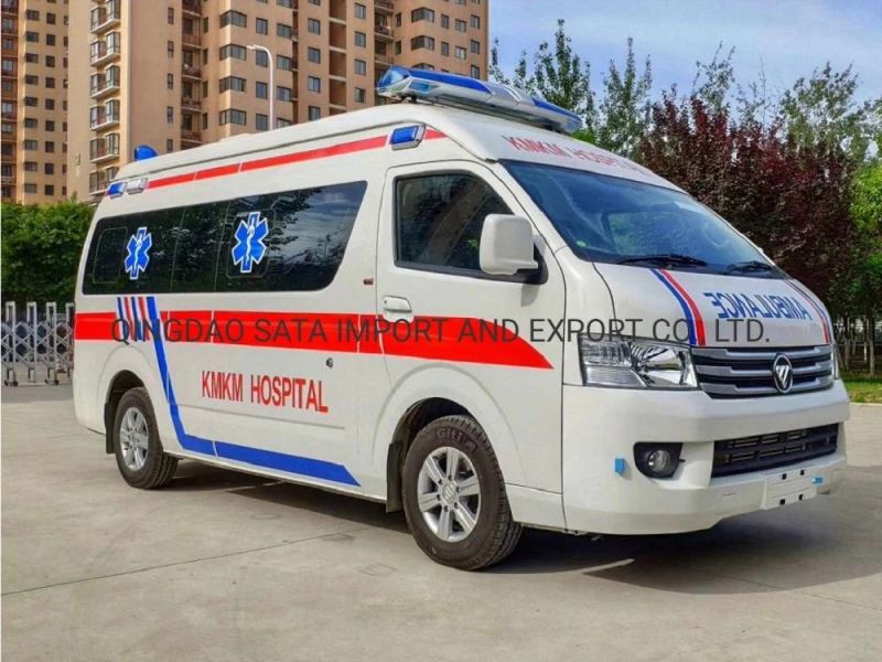 New Petrol Diesel Engine Foton Monitor Ambulance Supply