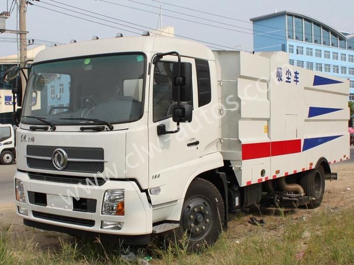 Dongfeng 4X2 10m3 Vacuum Road Sweeper Truck Euro IV Diesel Engine