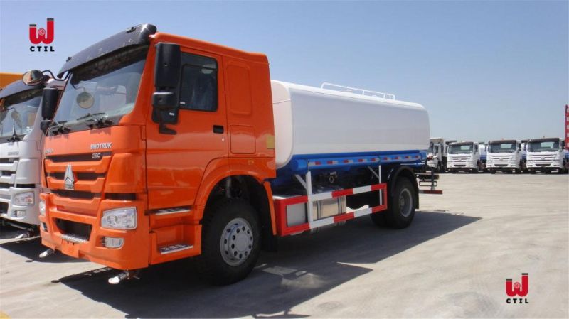 Water Storage and Diesel Fuel Type Water Tank Truck