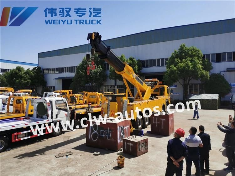 LHD Rhd 360 Degree Rotation 30tons Road Rescue Wrecker 50tons 50t Recovery Towing Service Truck